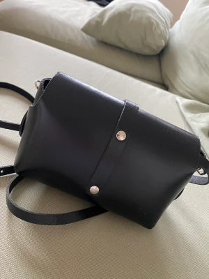 Liten väska i läder - Hund och katt i hemmet. 