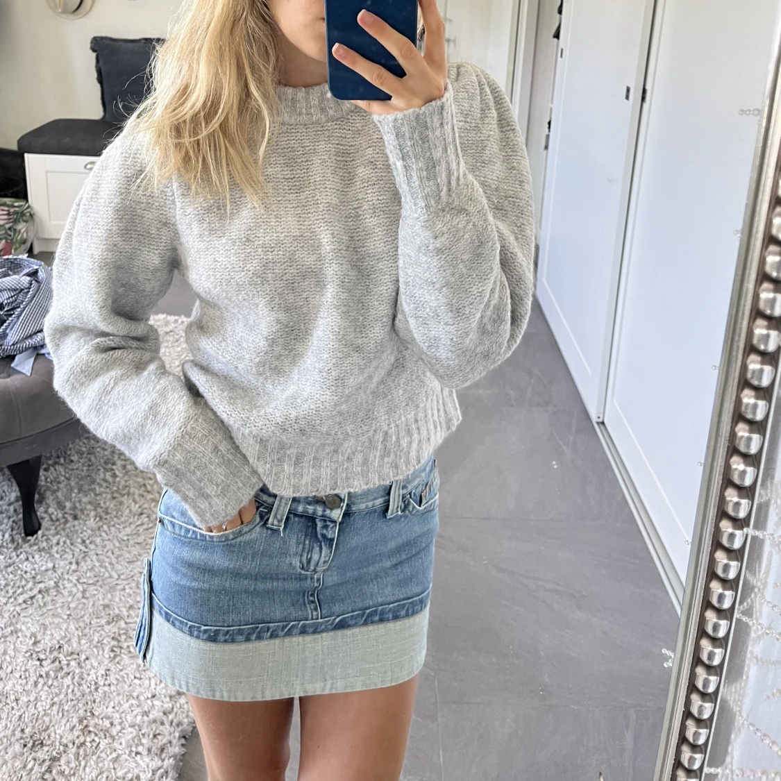 Så fin stickad 💙💙 - 90