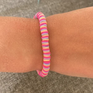 Armband - Ler pärlor hemmagjord 