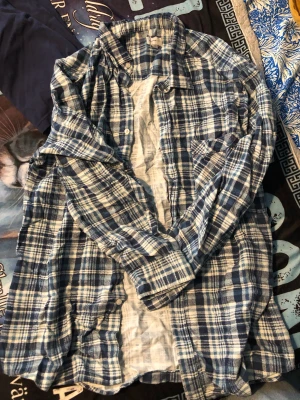 Tjorta  - Fin blå vintage tjorta