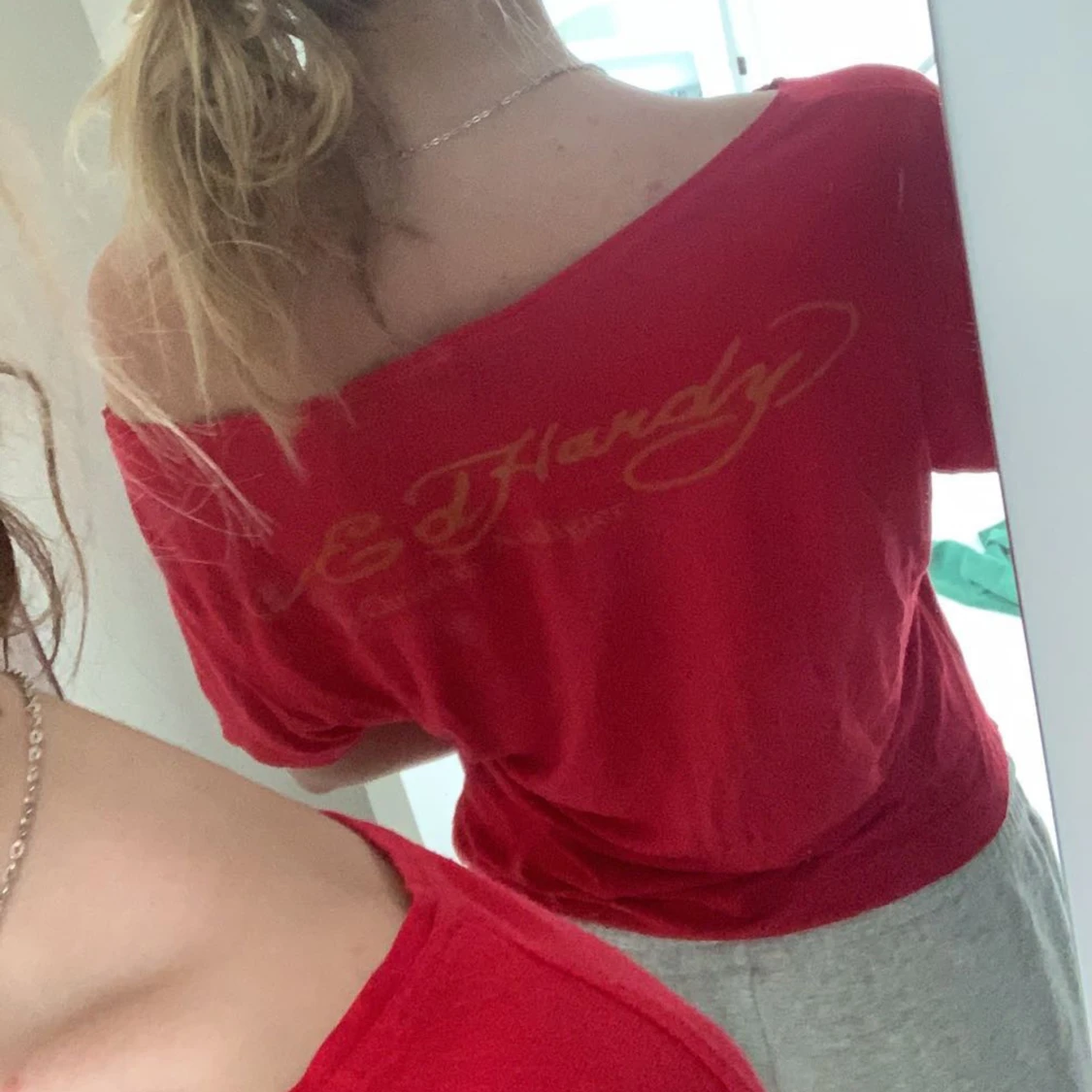Vintage ed hardy tröja  - 91