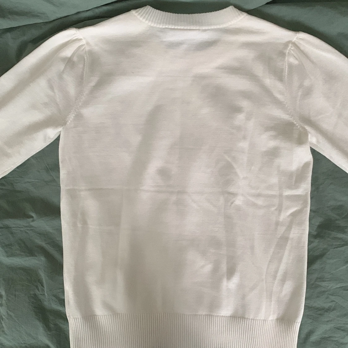 Vit stickad tröja🤍 - 90