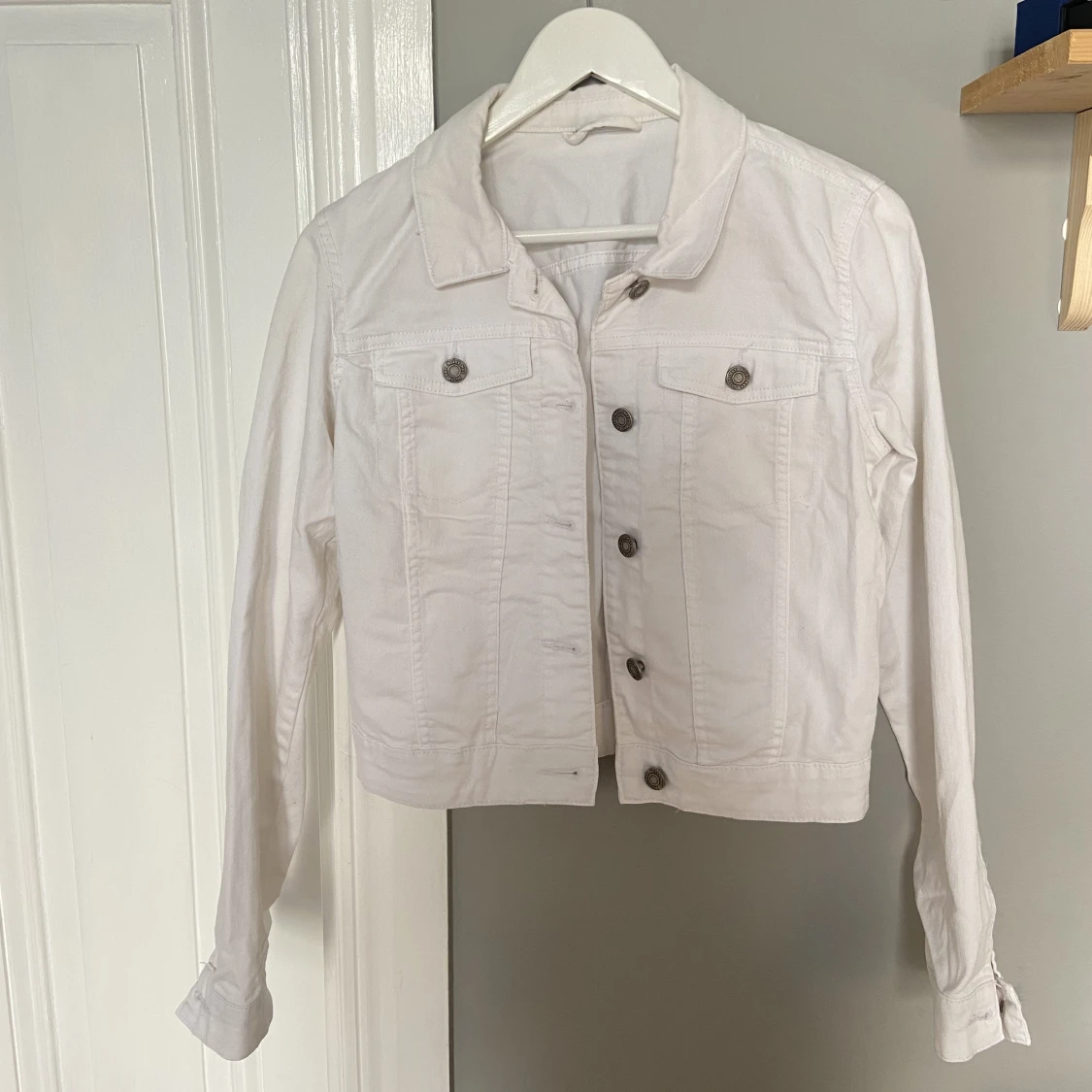 Vit jeansjacka  - 91