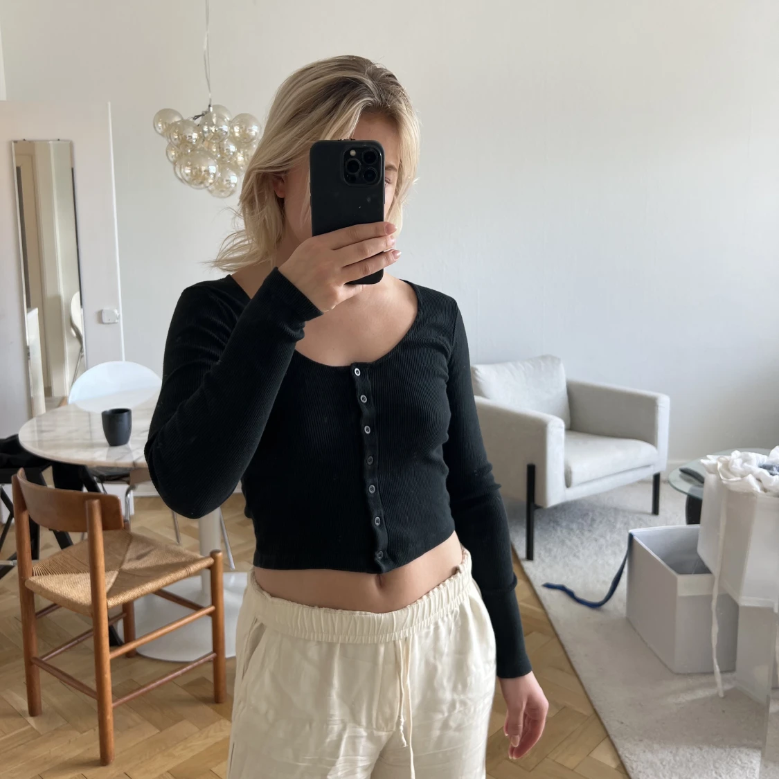 Långärmad tröja från Brandy Melville  - 90