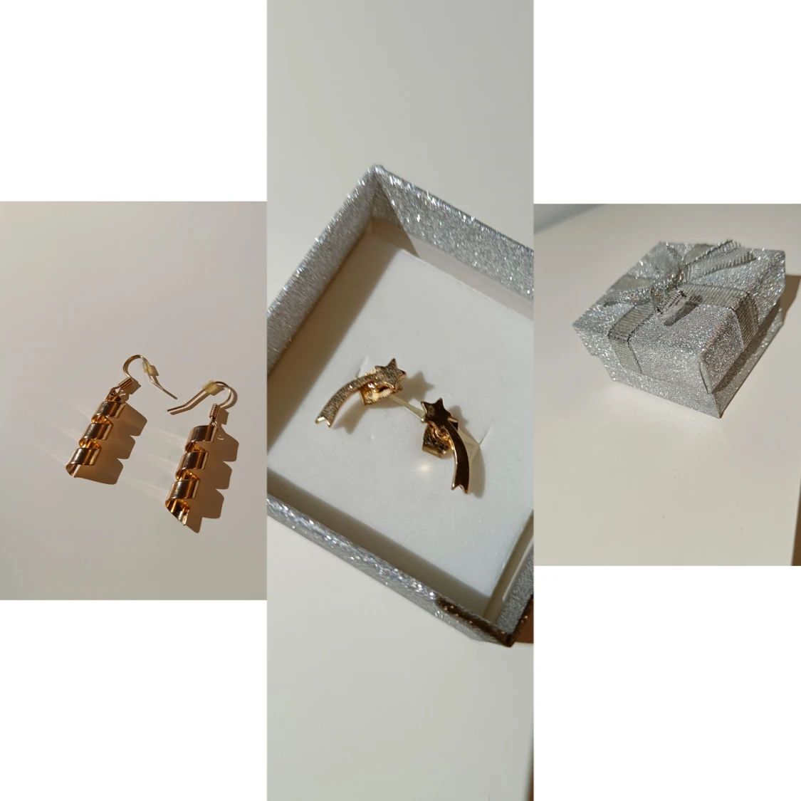 Säljer två guldörhängen!