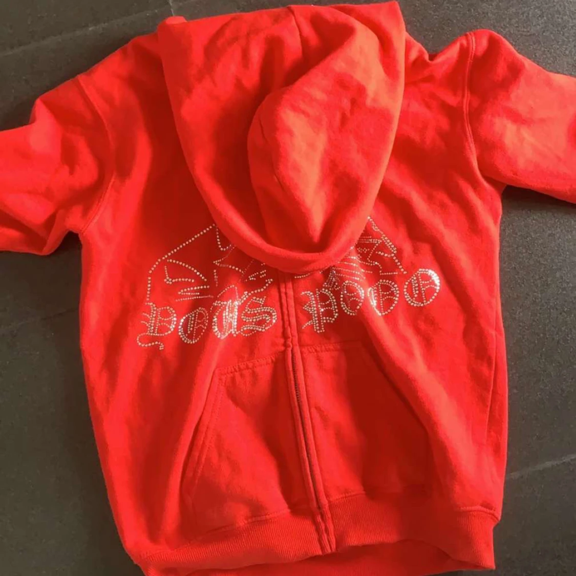 Rhinestone hoodie