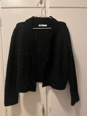 Festive cardigan from Zara.  Cool for upcoming new years parties Size is XL but it is pretty small to the sizes. I wear M usually and it fits me
