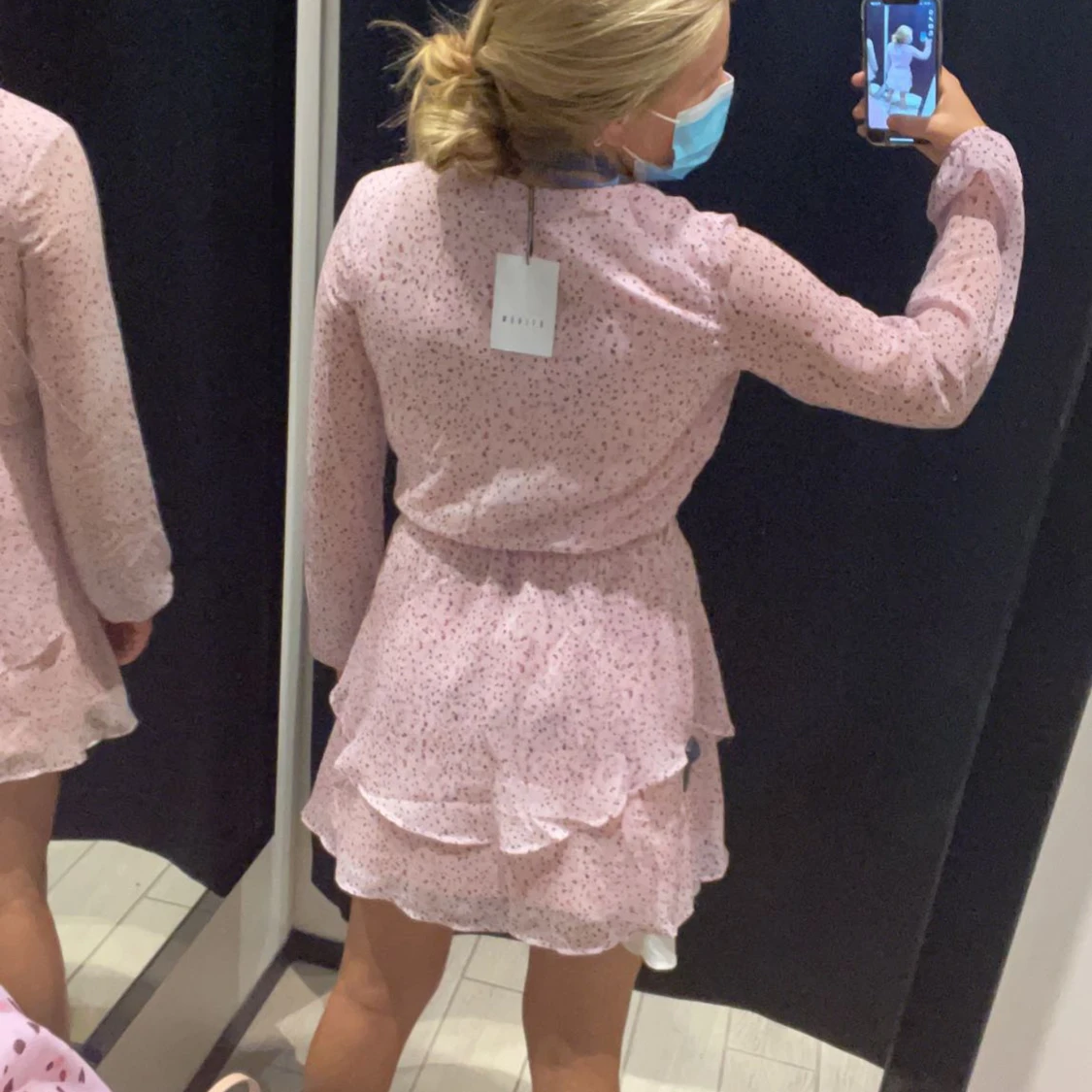 Rosa klänning  - 90