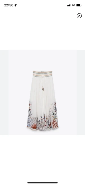 Långkjol  - Långkjol från zara, använd under 10 gånger:) pris kan diskuteras, kan lämna varan❤️