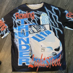 Vintage NASCAR Rusty Wallace Rowing Thunder Shirt - Storlek S men väldigt oversized!