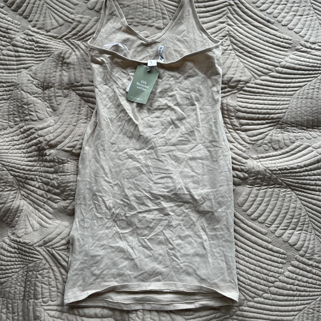 Beige halterneck dress - 90