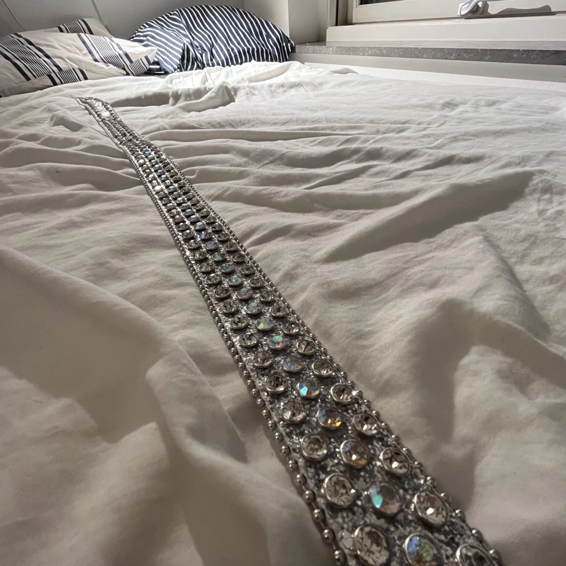 Rhinestone bälte - 90