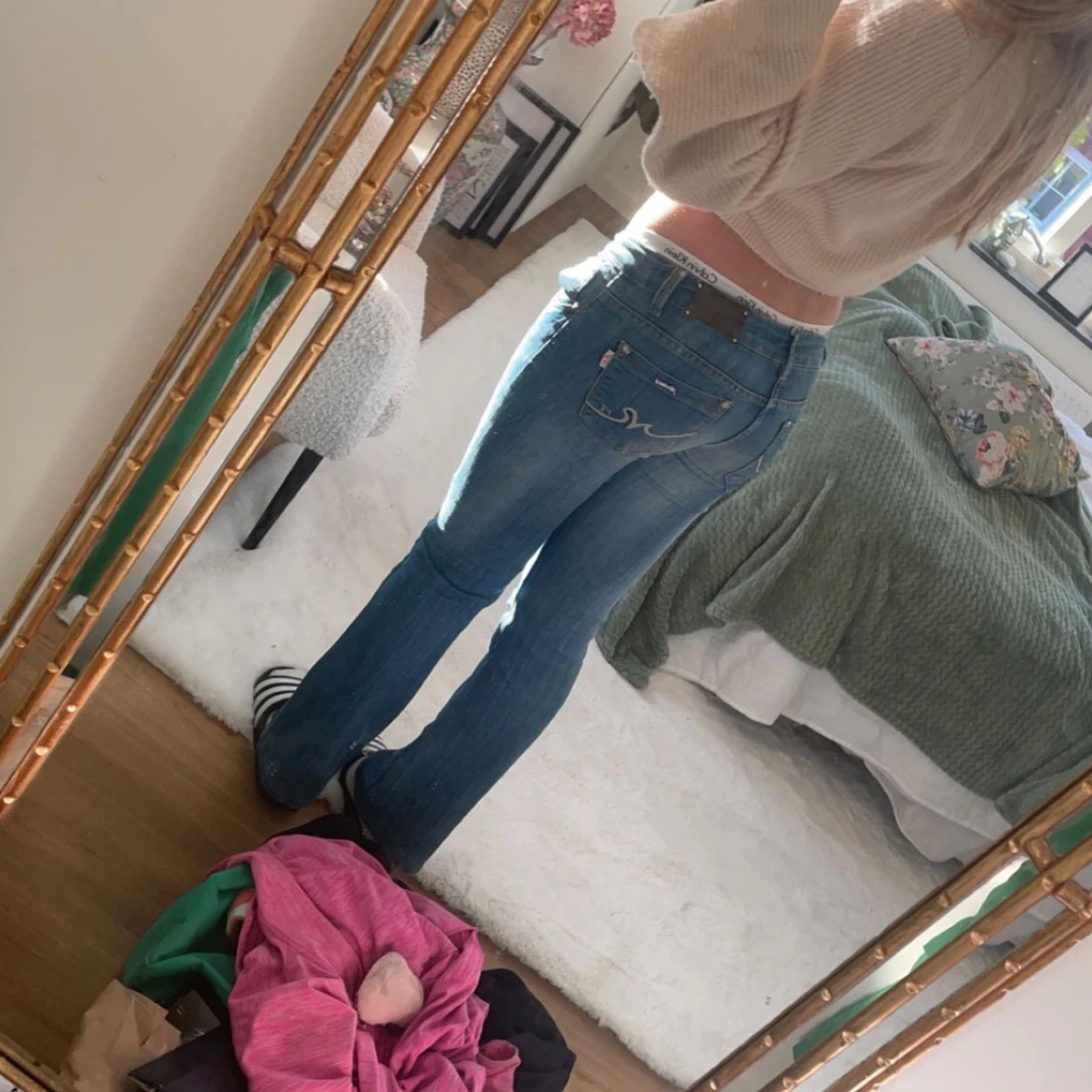 Lågmidjade jeans - 91