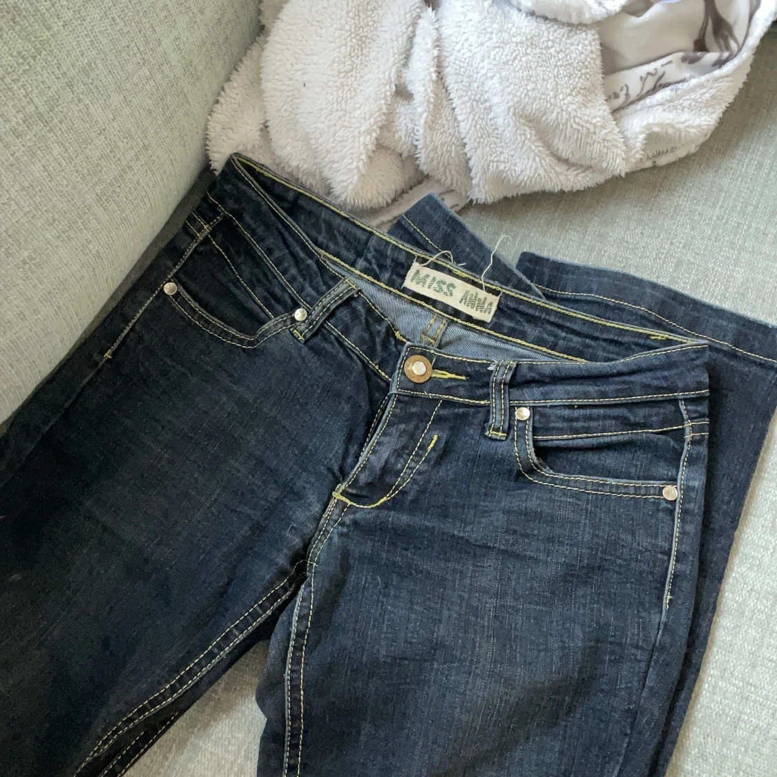 Bootcut lågmidjade jeans  - 91