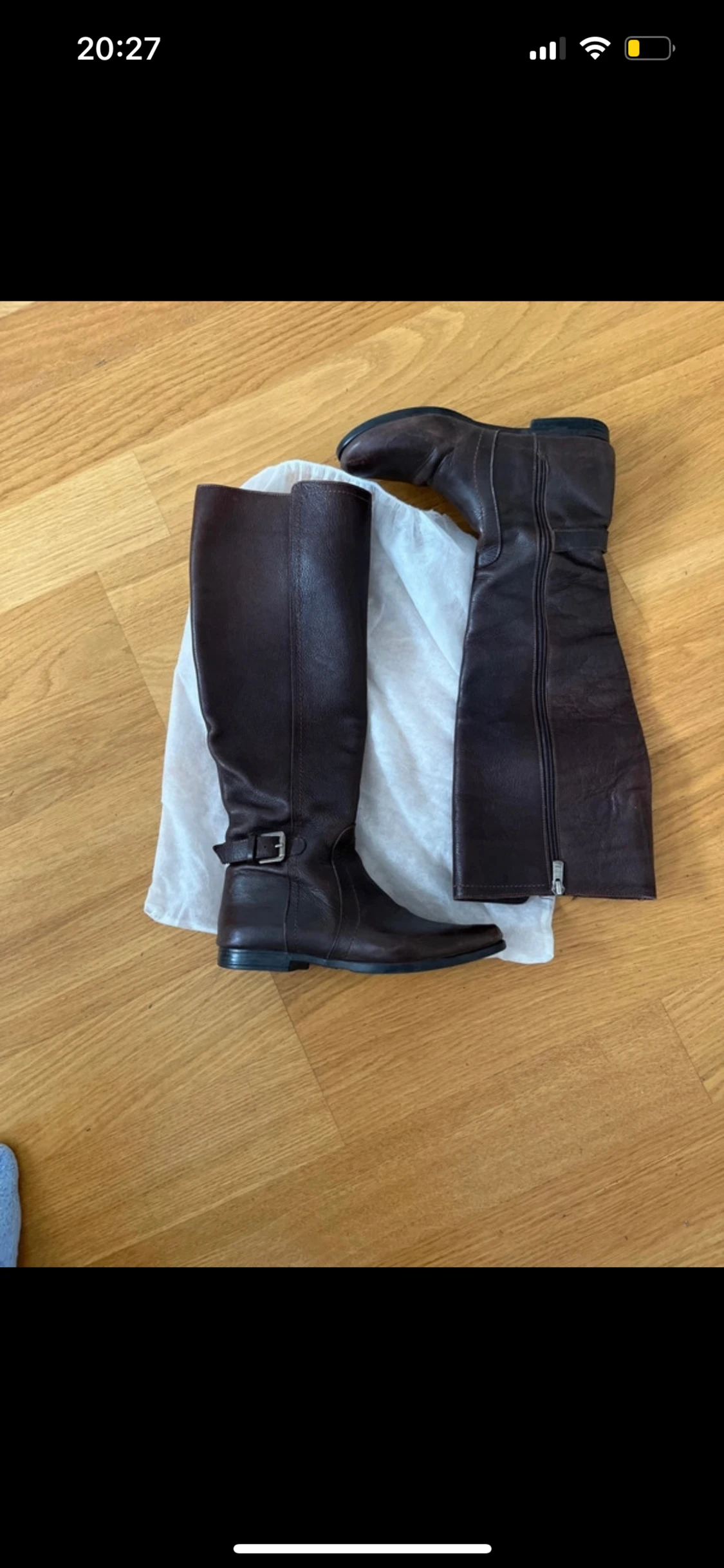 High quality leather boots