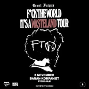 Brent Faiyaz biljetter  - Hej! Jag säljer två stycken biljetter till Brent Faiyaz konserten den 3/11.