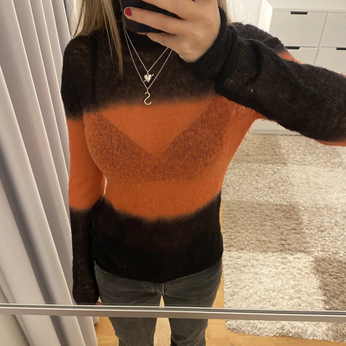 Cool stickad tröja - 90