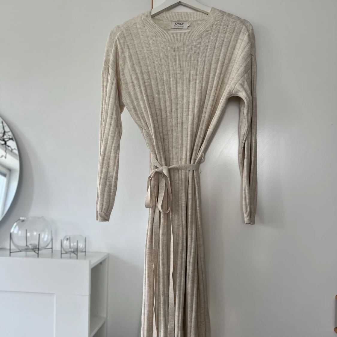 Stickad långklänning  - 90