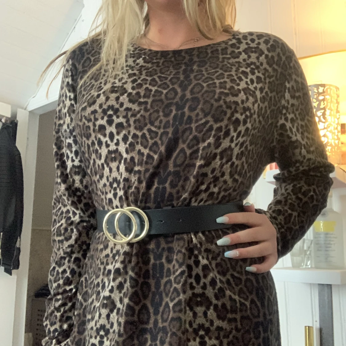 Leopardklänning  - 91