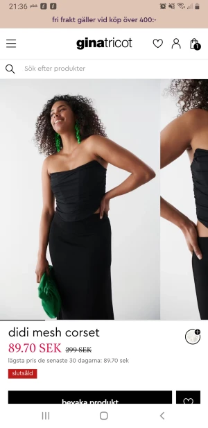 corset  - Från gina tricot, ny med prislappen kvar 