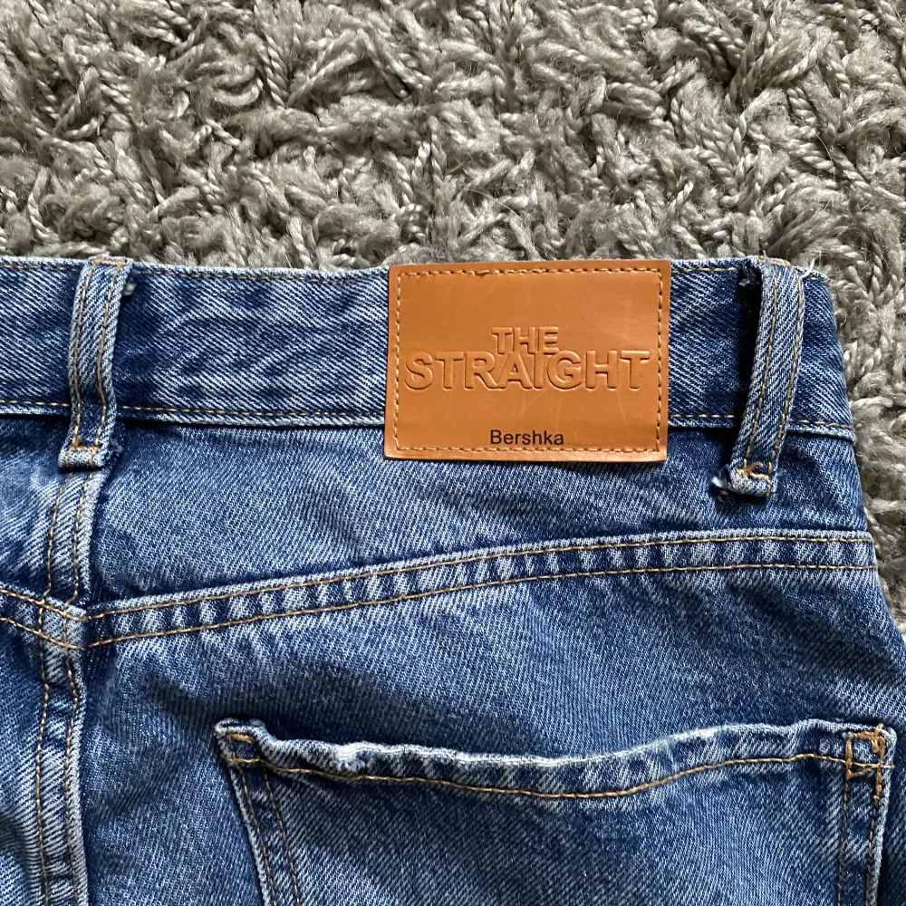 Snygga jeans från bershka, i fint skick💞. Jeans & Byxor.