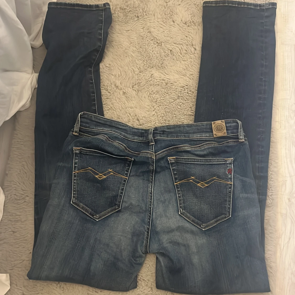 Lågmidjade replay jeans  - 90