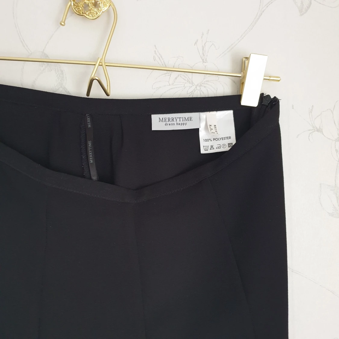 Lyxiga svarta byxor - 91