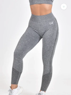 Träningstights rapidwear  - Ett par grå träningstights Strl M från rapidwear, nästintill nya!