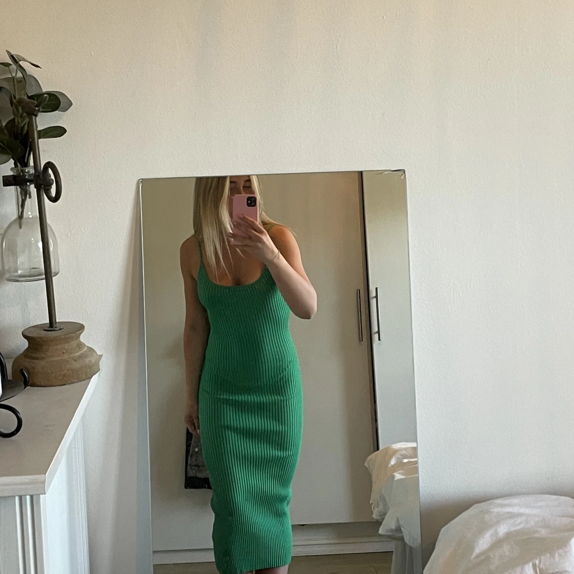 Grön klänning - 90
