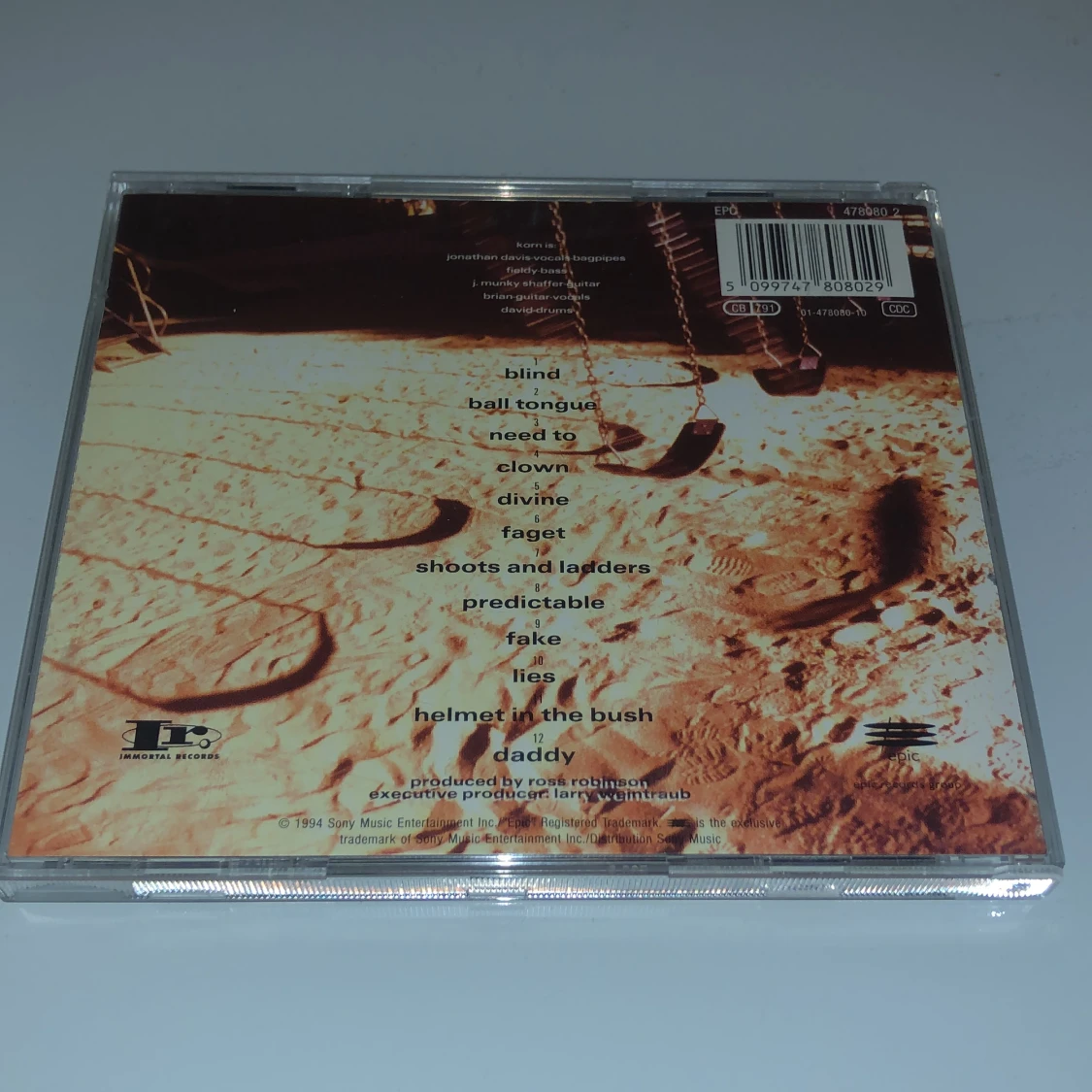 Korn album av Korn - cd - 90