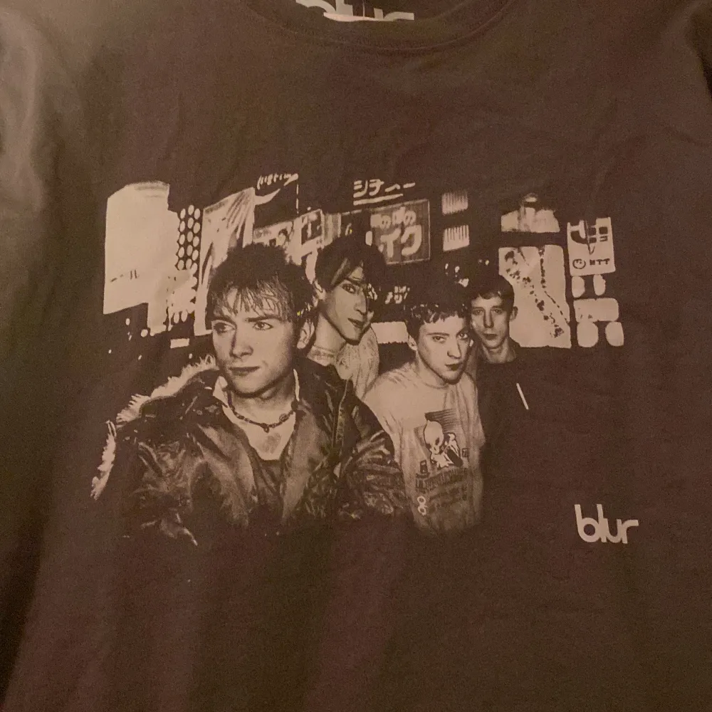 Blur tröja aldrig använd köpte för 149 kr ( skriv om ni undrar någon eller så ). T-shirts.