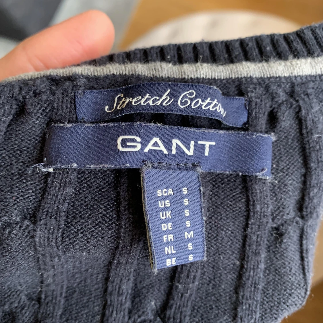 Gant kabelstickad tröja (dam-modell) - 91