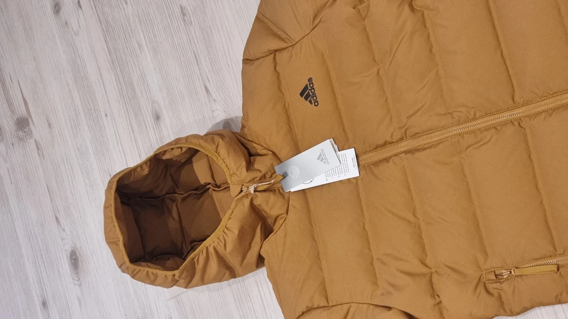 Adidas- HELIONIC HOODED DOWN JACKET - 90