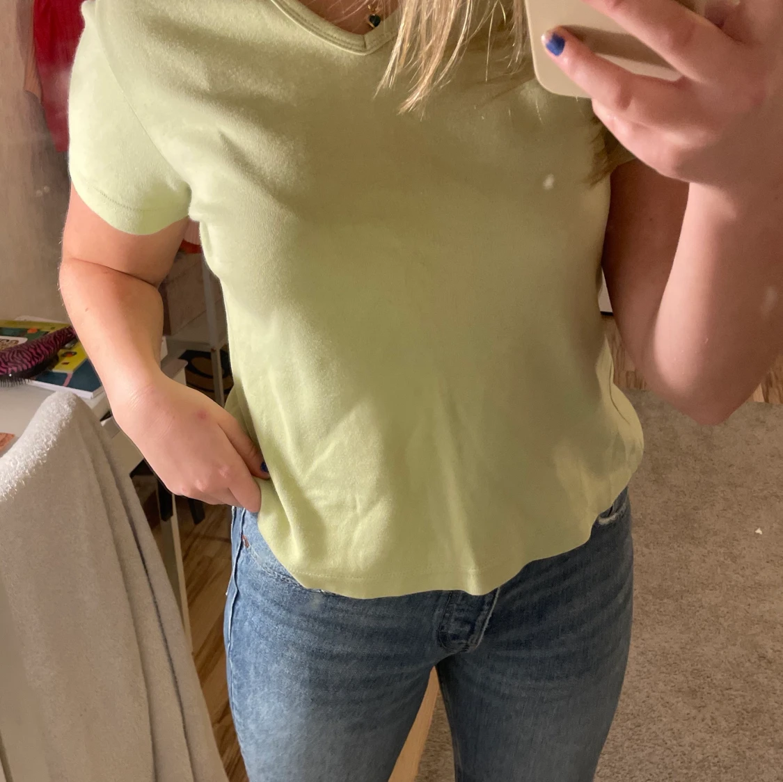 Ljusgrön tröja - 91