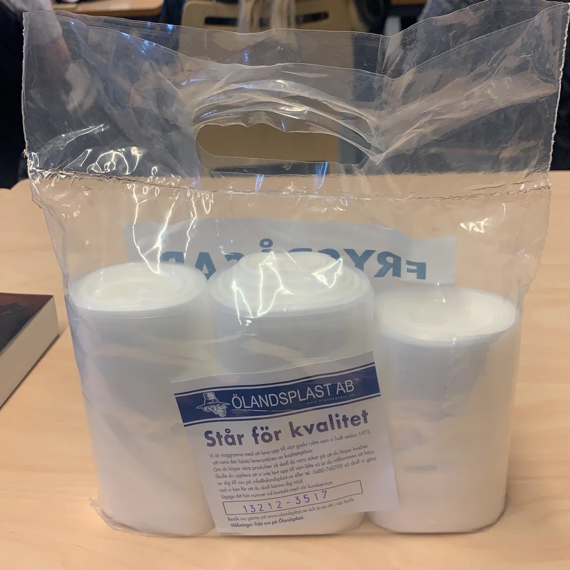 Plastpåsar 78kr/st  - 90