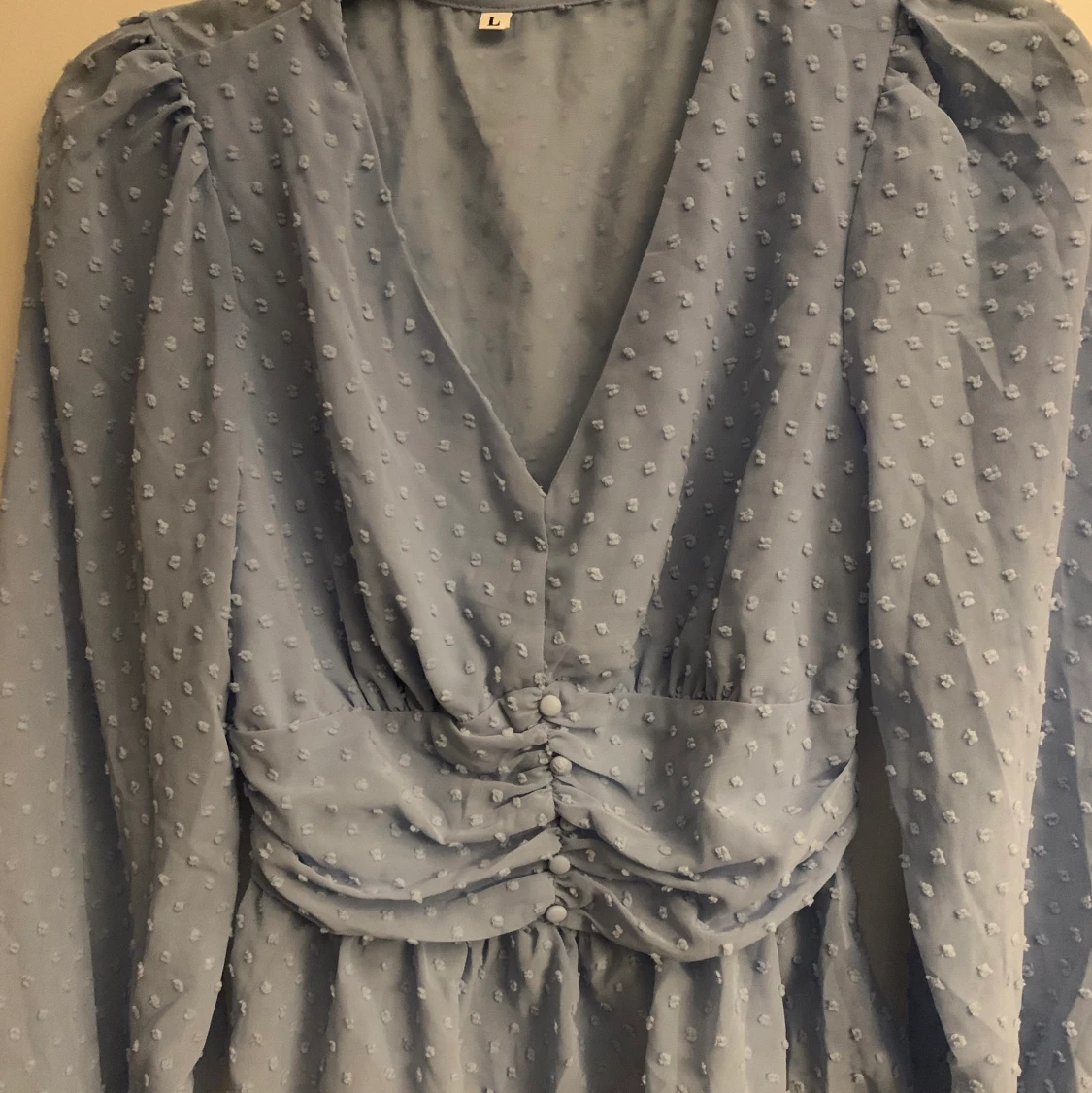 Shein blå blus - 90