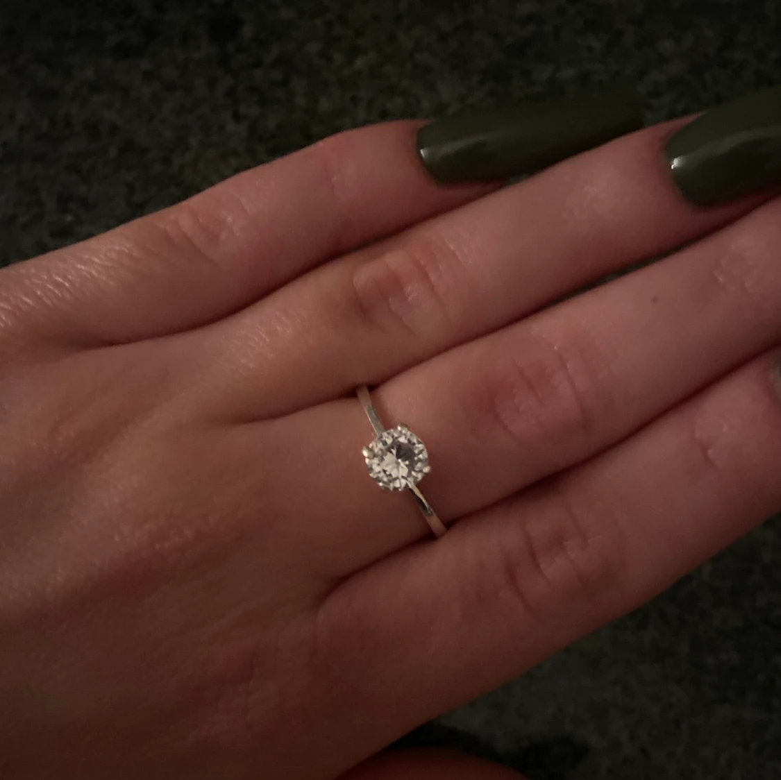 Silver ring 925 - 90