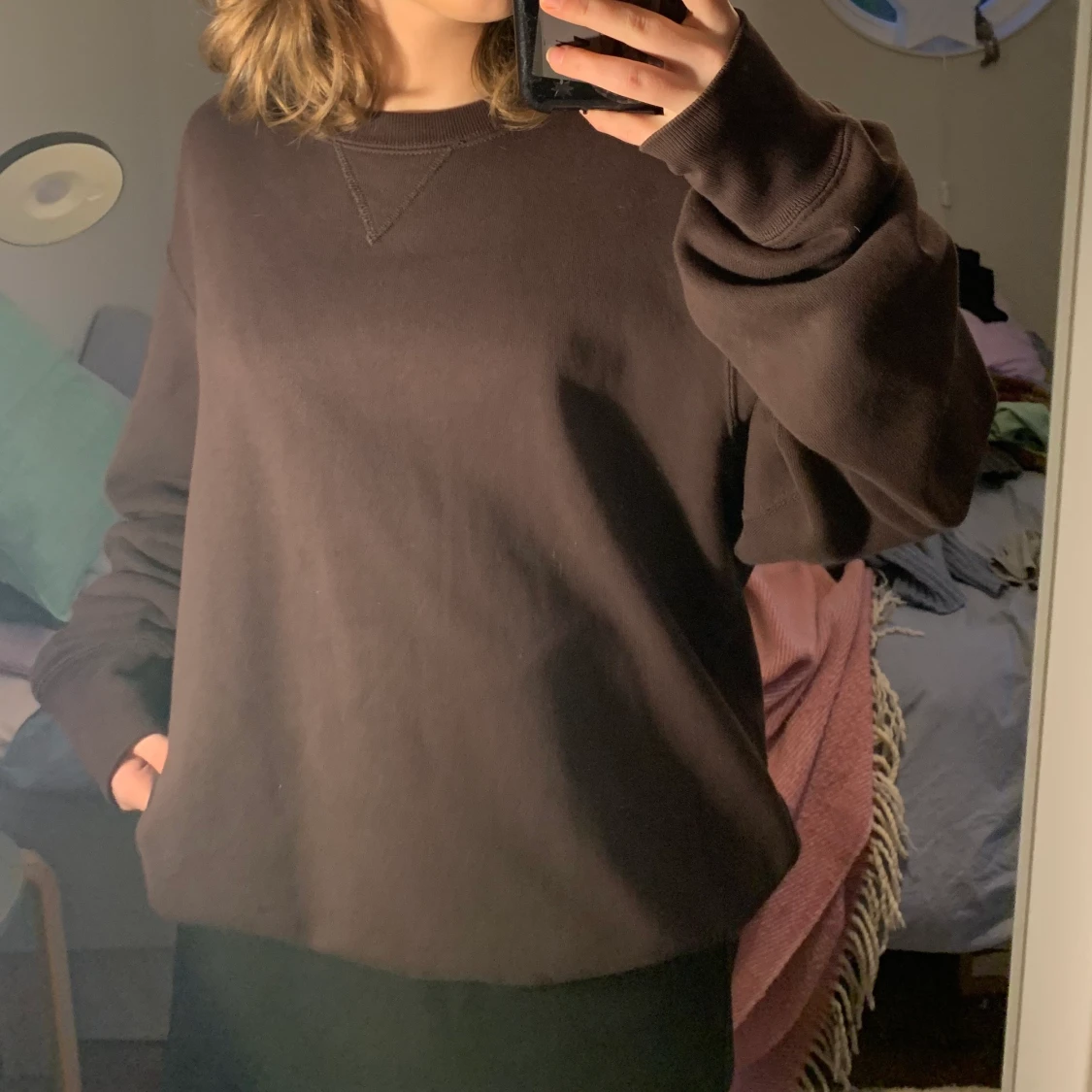 Brun sweatshirt  - 90