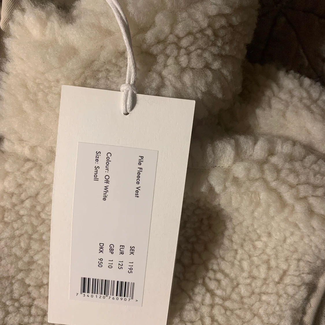 A day’s march pile vest  - 91