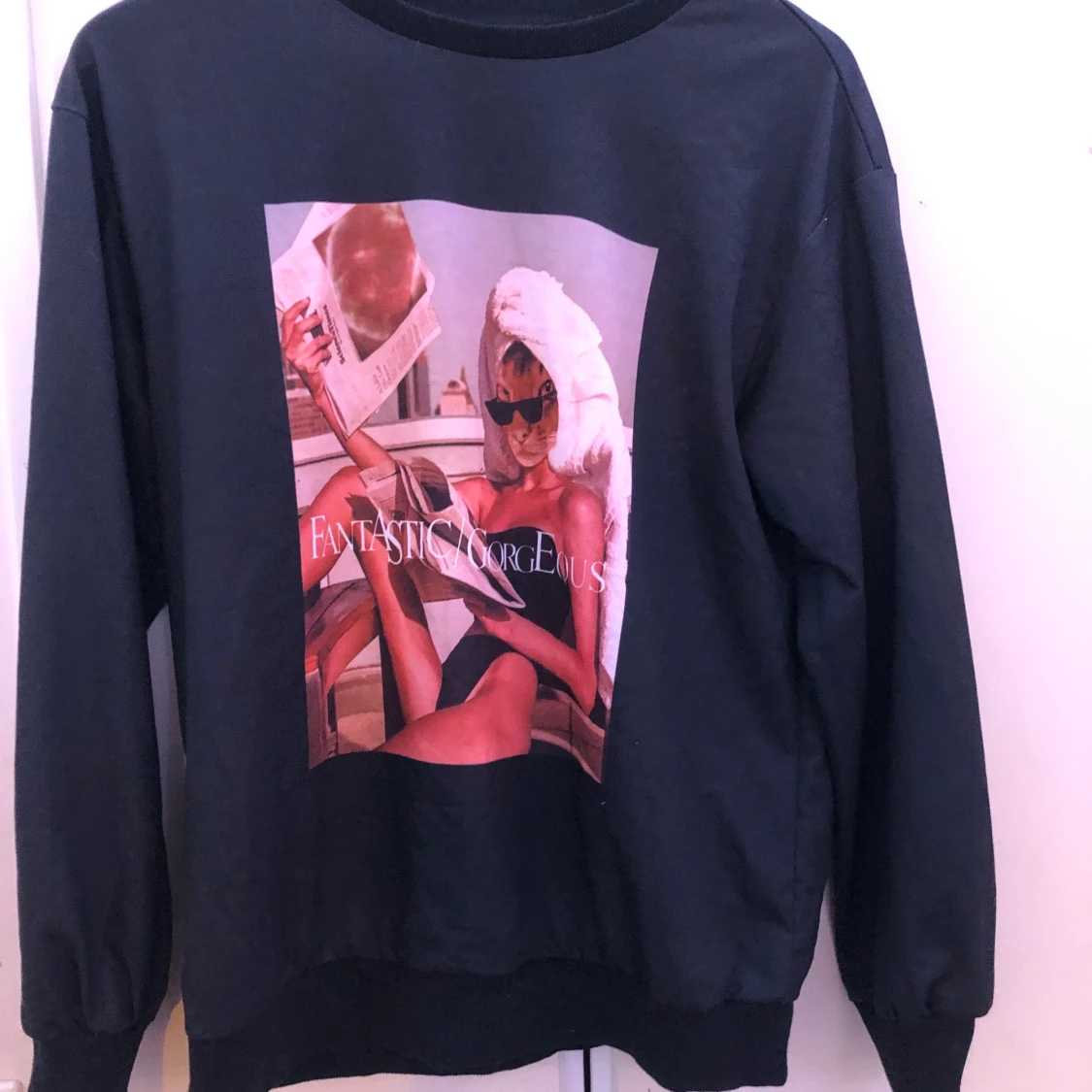 Tröja med tryck  - 90