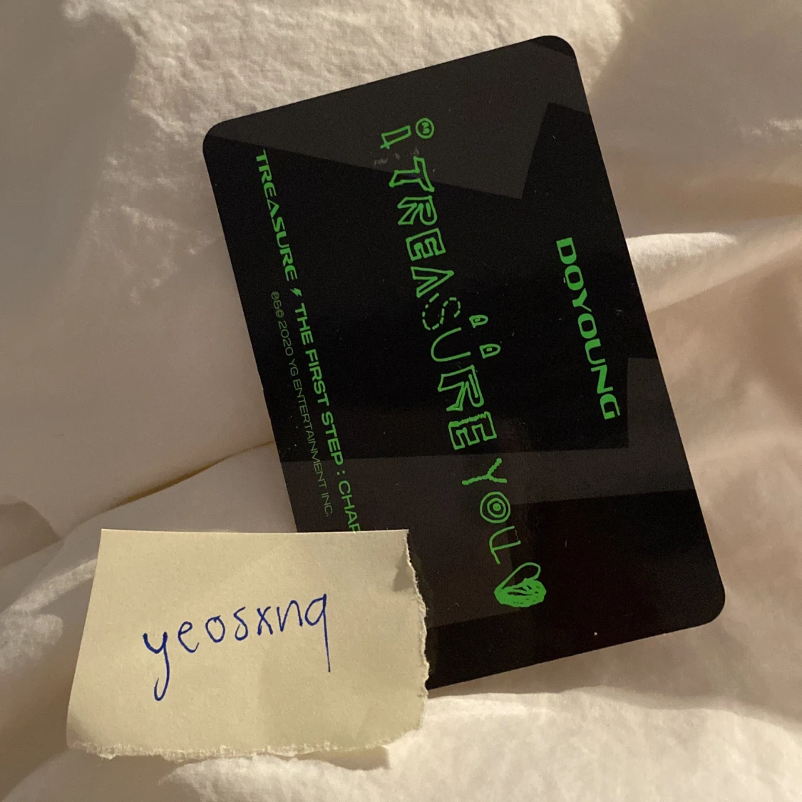 Doyoung (TREASURE) Photocard - 90