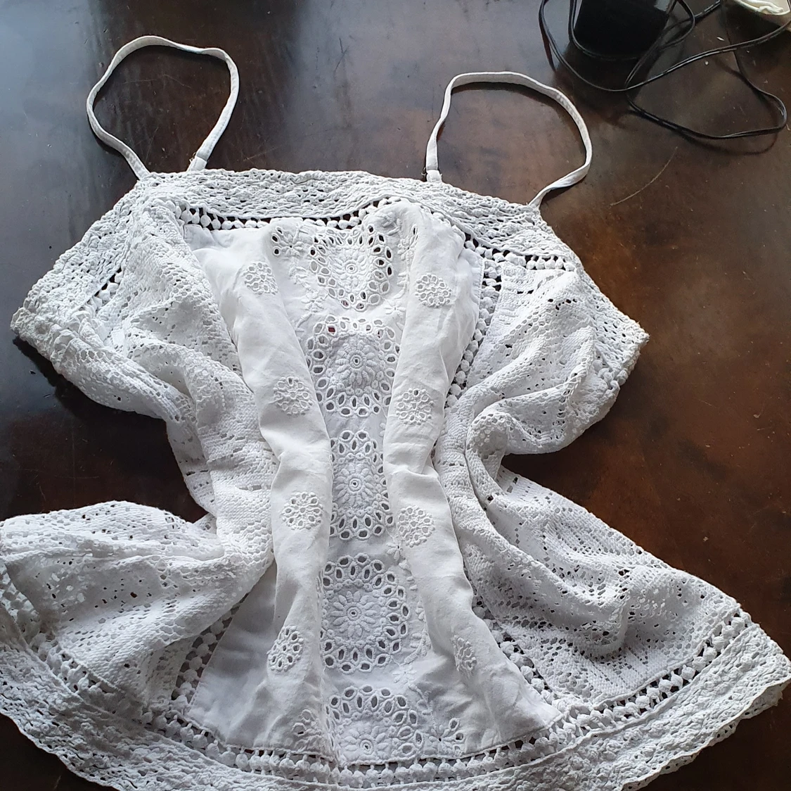 Fin linen topp  - 91