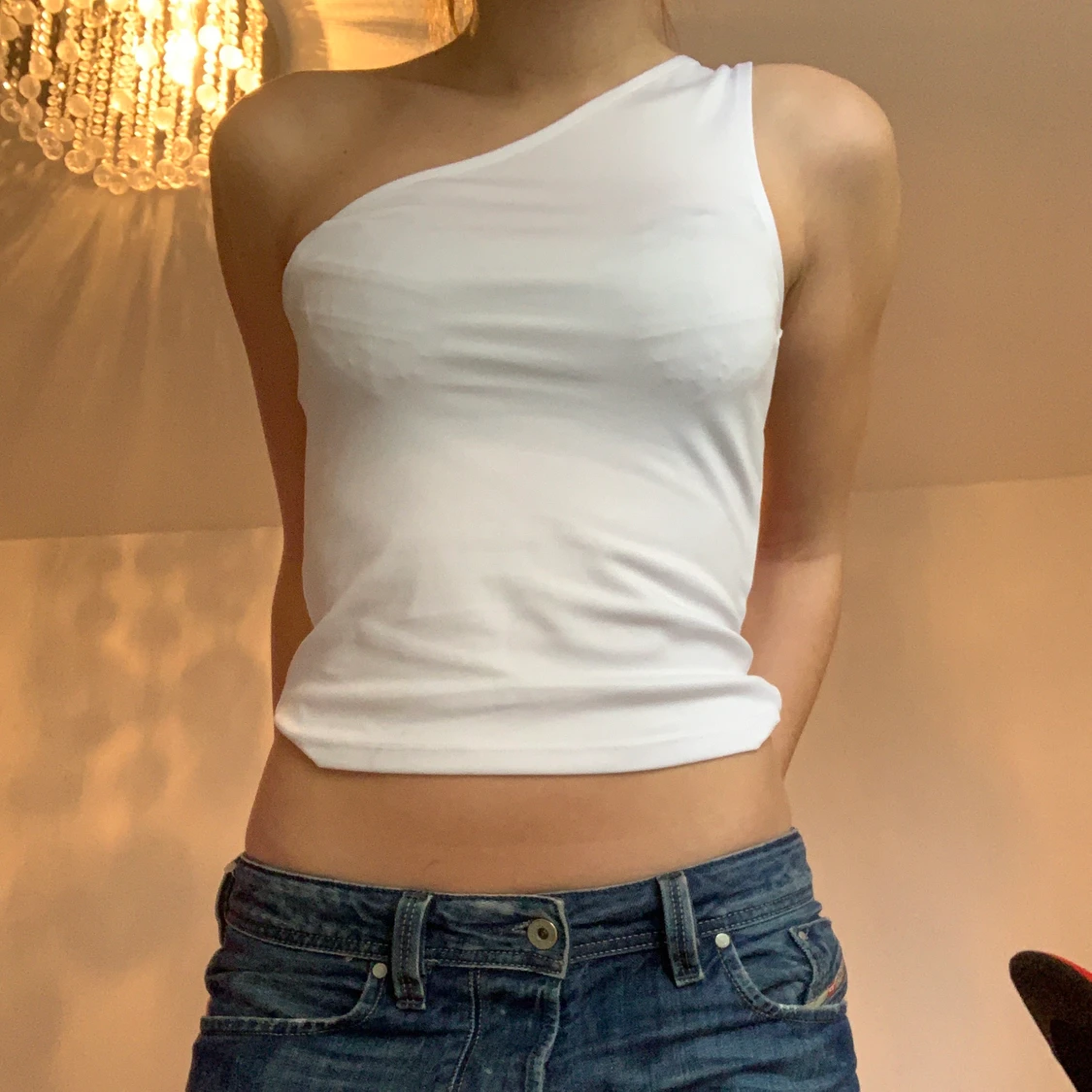 One shoulder top - 90