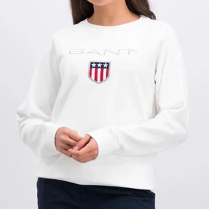 Vit gant tröja st. S - Väl tagithand om och använt 3 gånger. Nytvättat och strykt. Väldigt bra skick