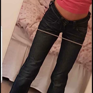 Lågmidjade Lee Jeans - Ett par snygga lågmidjade Lee jeans!! Köpta här på Plick men var tyvärr försmå för mig. 