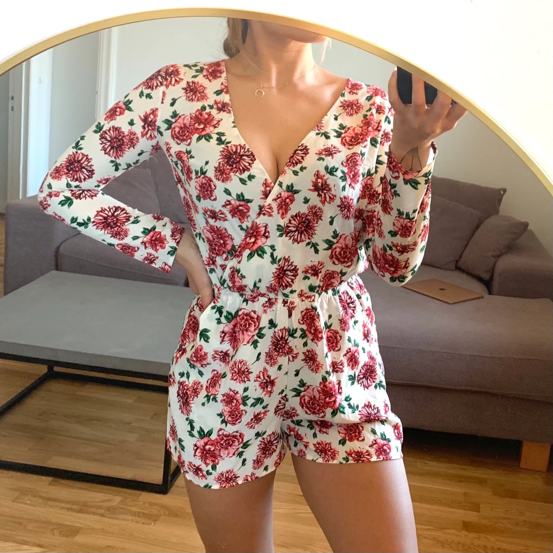 Blommig byxdress från H&M Divided