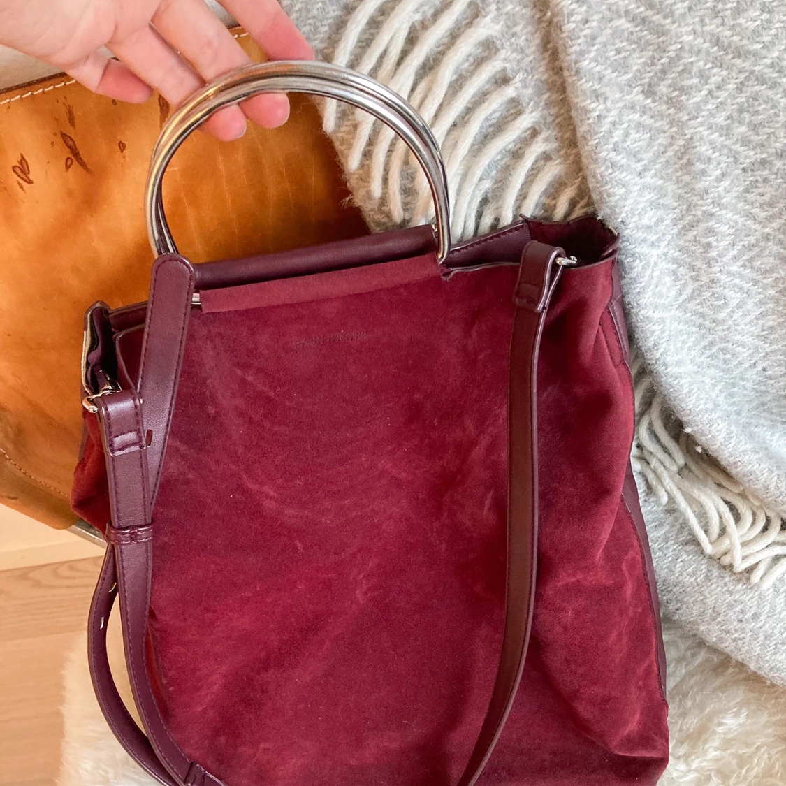 Vinröd Väska Carin Wester - 91