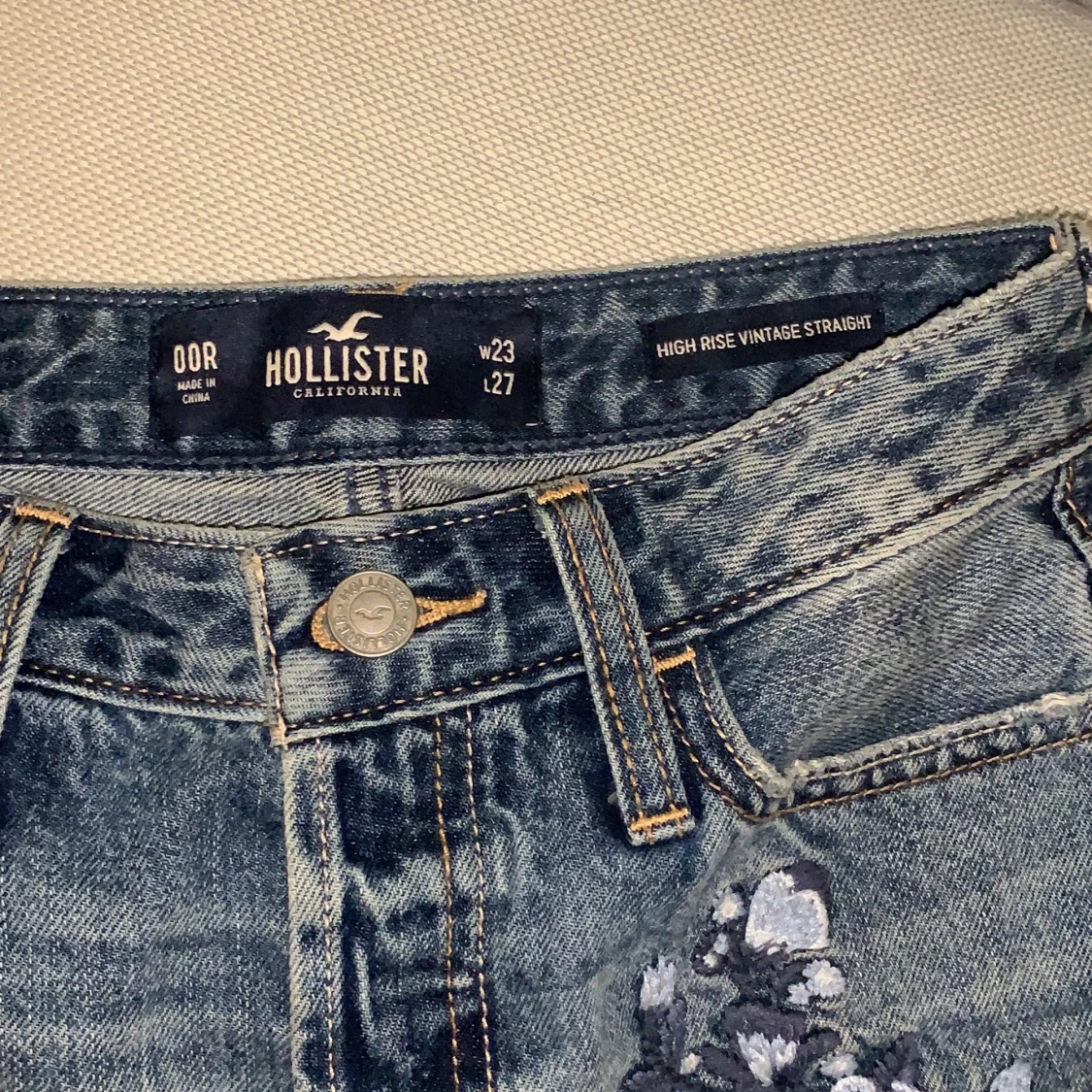 Broderade jeans  - 91