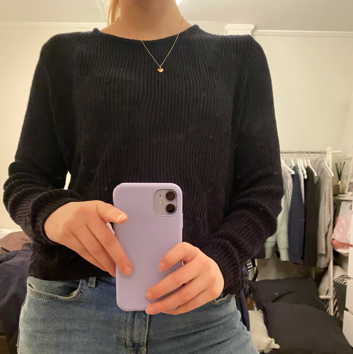 Stickad tröja  - 90