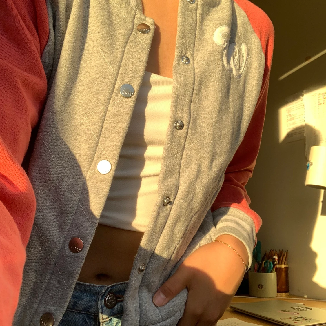 Warp baseball kofta/jacka - 90